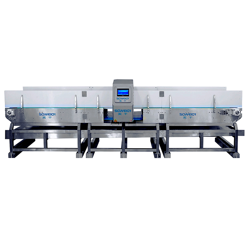 LCD Display Metal Detector for Food Industry Line