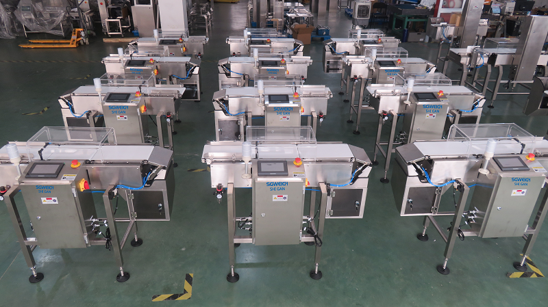 Inline Conveyor Scale High-Speed Checkweigher Industrial Weighing Systems